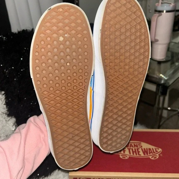 Vans Era Two-Tone Canvas Sneakers Sz 8.5 - Picture 3 of 4